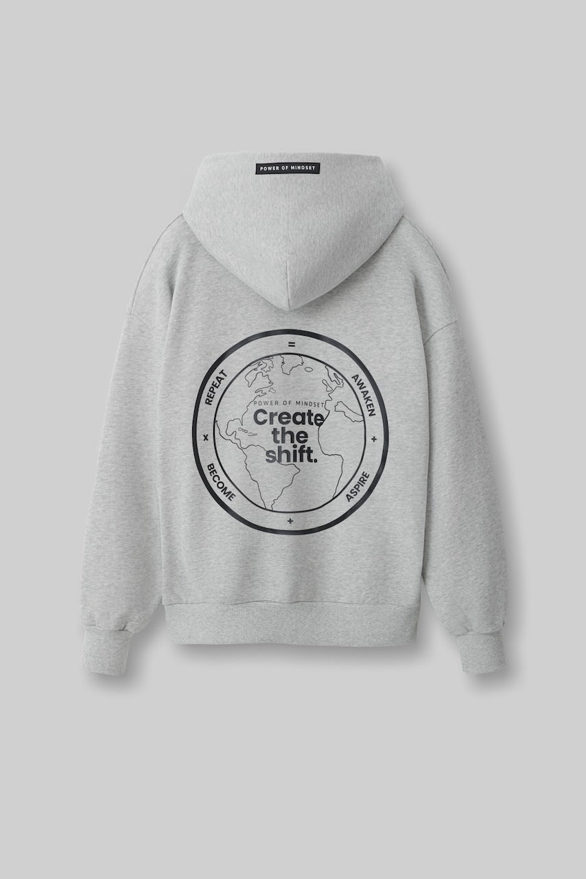 Heavy Fleece Hoodie—Globe